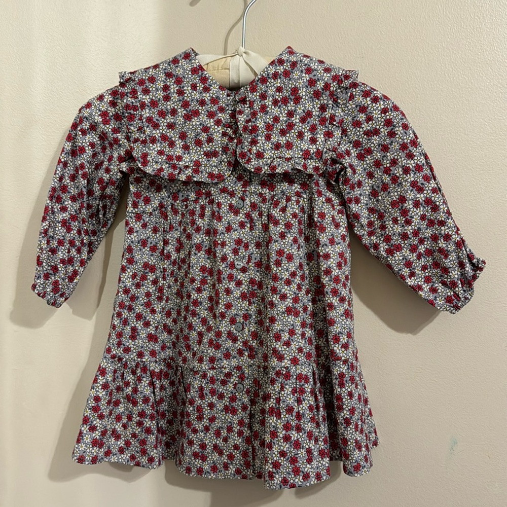 New Zara Flower Dress size 2-3 years